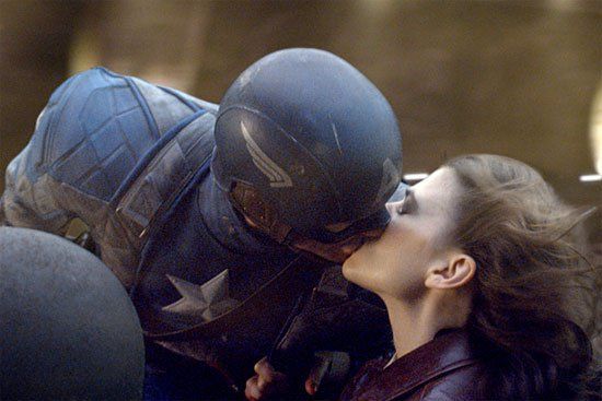 Captain America The First Avenger Movie Kisses Avengers Captain America