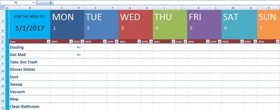 Get House Cleaning Schedule Template XLS Excel Project - payroll templates Get House Cleaning Schedule Template XLS Excel Project - payroll templates