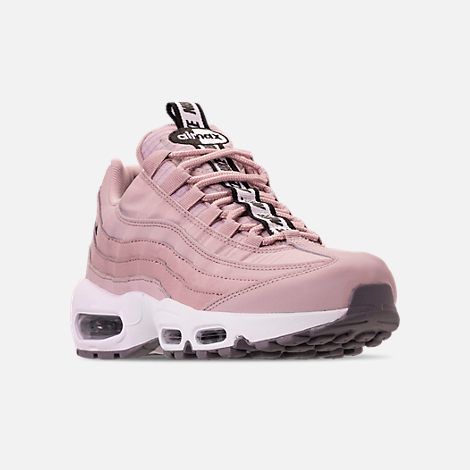 Three Quarter view of Men's Nike Air Max 95 Essential Casual NIKE AIR MAX PLUS Tn WhiteCool Grey MEN'S SHOES PREMIUM