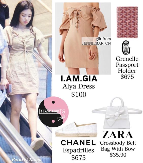I forgot necklace 😂😂 so it’s from Chanel “Coco Crush Necklace USD 4,600” You can see necklace from my post Jennie in green dress with…
