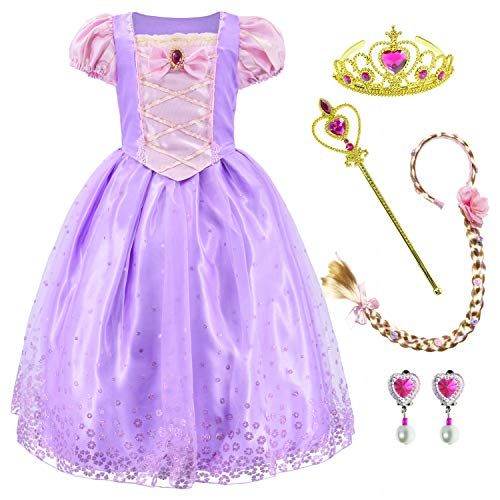 Disney Store Princess Aurora Halloween Costume Dress Girl Size 5//6