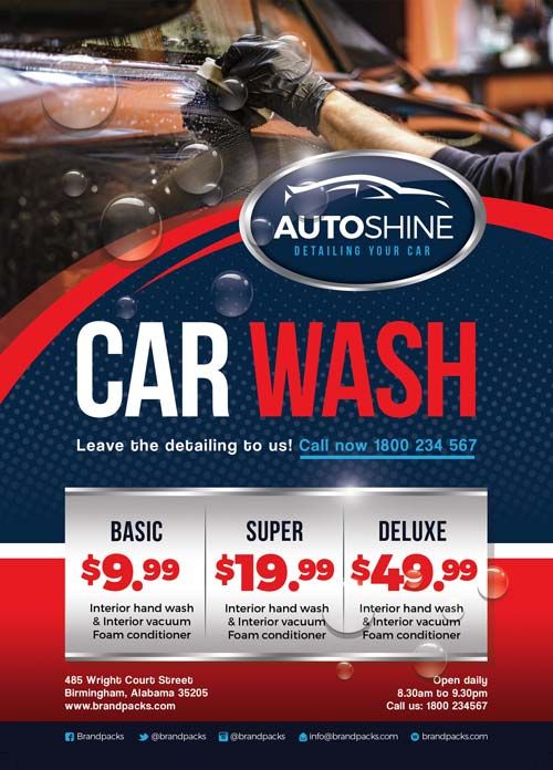 Logo Auto Zone - Car Wash - Bar Coffe LogoType Pinterest Car - auto detailing flyer template Logo Auto Zone - Car Wash - Bar Coffe LogoType Pinterest Car - auto detailing flyer template