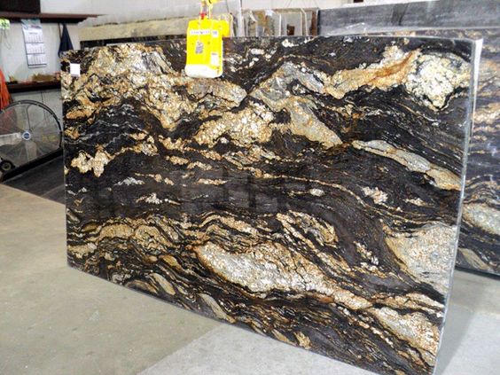 Magma Brown Granite Slab 31763