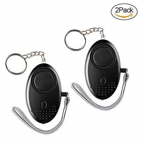 Small Personal Alarm Keychain Emergency Self Defense Safety Alarms 130dB Gift