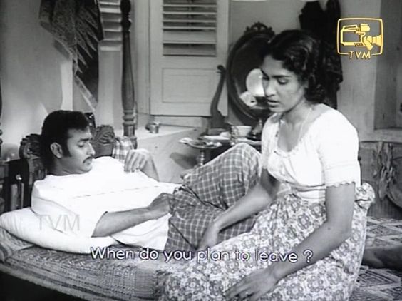 A production still from the film Gamperaliya ගම්පෙරළිය.