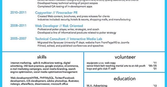 Do you know how to make a powerful and interesting bartender - ios developer resume Do you know how to make a powerful and interesting bartender - ios developer resume