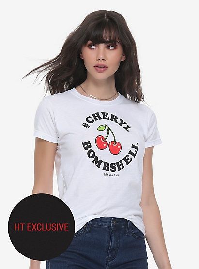 Riverdale Cheryl Bombshell Girls T Shirt Hot Topic Exclusive Riverdale Cheryl Bombshell Girls T Shirt Hot Topic Exclusive
