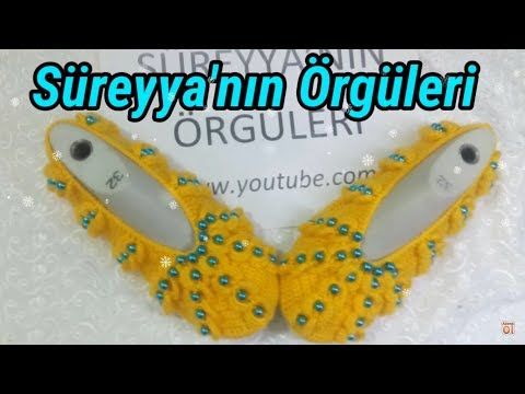 Aslinda Orme Taban Uzerine Calisilan Bir Orgu Babetin Bu Kez Kece Taban Ile Nasil Yapildigina Sahit Olacaksiniz Patikler Orgu Babetler
