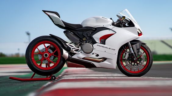 Ducati Panigale V2 now with “The Red Essence. In white” livery