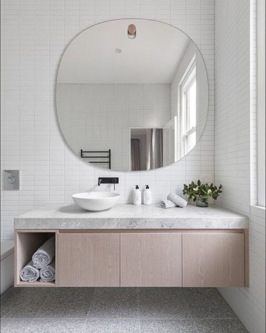 24 Unique Bathroom Mirror Frame Ideas In 2020 Bathroom