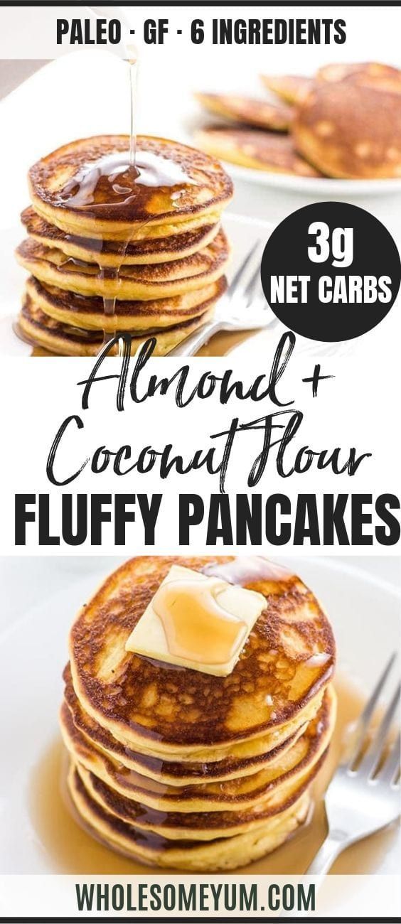 Keto Low Carb Pfannkuchen Rezept Mit Mandelmehl Kokosnussmehl Paleo Gluten Carb Glut Low Carb Pancake Recipe Low Carb Pancakes Coconut Flour Paleo