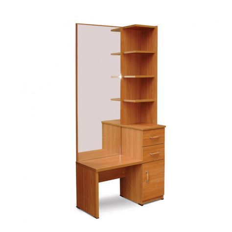 Dressing Table With Soft Wood Color Bedroom Design Cupboard Bedroom Dressing Table, Simple Dressing Table With Mirror Design