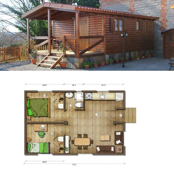 Pin En Casas Madera
