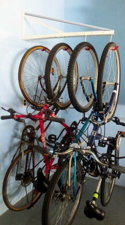 Garage Hanging Bike Rack Storage Garage Hanging Bike Rack, Hanging Bike Storage Garage