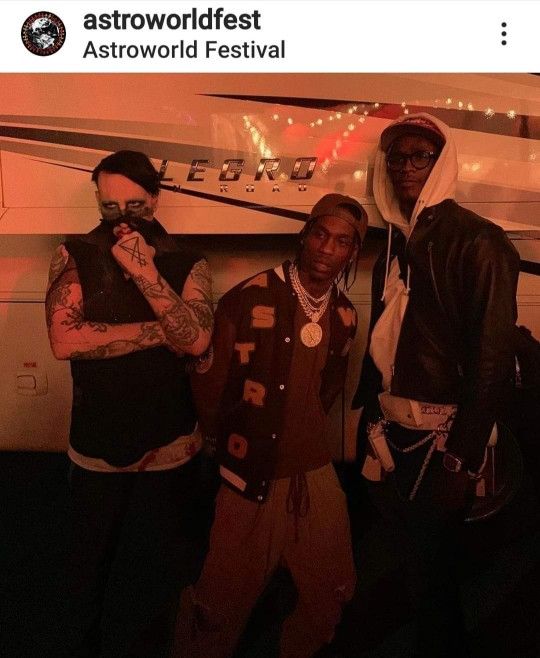 Pin By Tonya Kellar Libretto Tourigny On Marylin Manson Travis Scott Pop Musicians Kanye West [ 658 x 540 Pixel ]