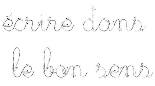police décriture cursive pointillé police décriture cursive pointillé