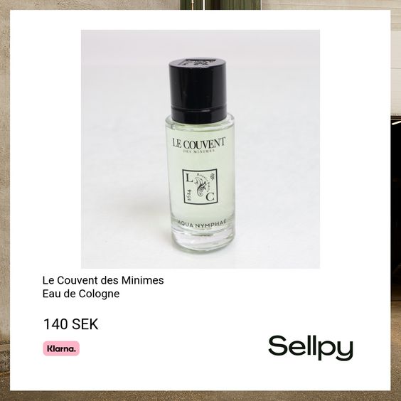 Kvalitetssäkrad eau de cologne från märket le couvent des minimes i mycket bra skick.