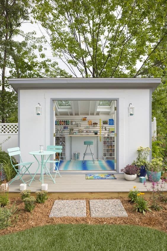 Instead Of Only Being A Place To Store Tools Or Garden Equipment