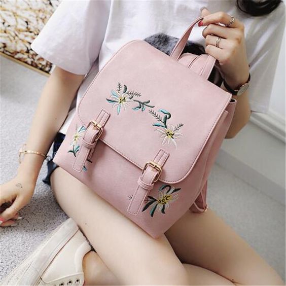 DIDA URSO Marca de Qualidade sacos de Escola para Meninas Mochila Mochilas de Couro Das Mulheres do Sexo Feminino Pequenos Bordados Bagpack Mochila Feminina em Mochilas de Bagagem & Bags no AliExpress.com | Alibaba Group