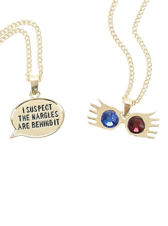 Harry Potter Luna Lovegood Spectrespecs Necklace Set Jewelry Outfits - Harry Potter Pendant Set Harry Potter Luna Lovegood Spectrespecs Necklace Set Jewelry Outfits - Harry Potter Pendant Set
