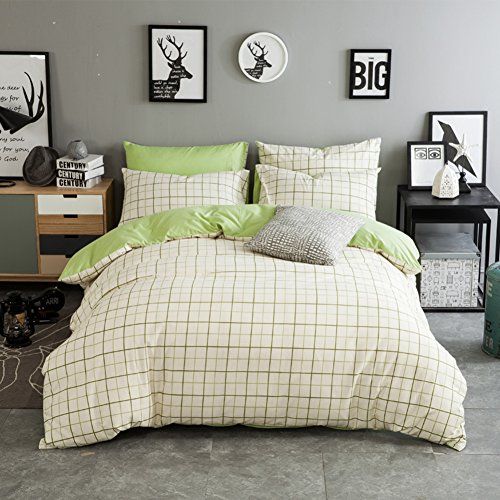 Fshfk 300tc Simplicity Style Pure Cotton Stripe Four Set Of Duvet Cover 1duvet Cover 1sheet 2pillowcase D King Duvet Covers Duvet Home