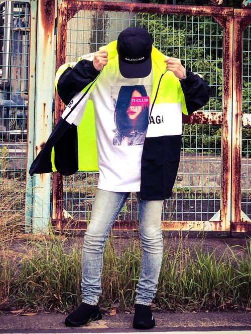 ひろし Balenciagaのキャップを使ったコーディネート Wear ファッション ファッションコーディネート Tシャツ ひろし Balenciagaのキャップを使ったコーディネート Wear ファッション ファッションコーディネート Tシャツ