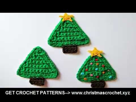 Easy Crochet Gifts Crochet Christmas Tree Youtube Christmas Crochet Crochet Christmas Trees Crochet Gifts