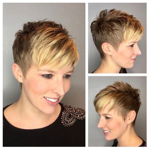 pixie cuts for thick hair