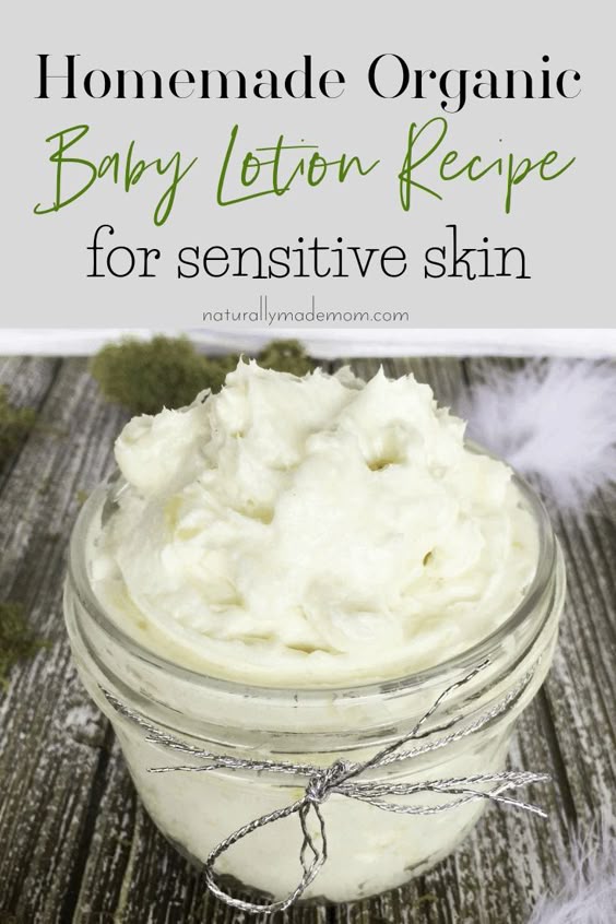 Buttery-soft DIY baby lotion
