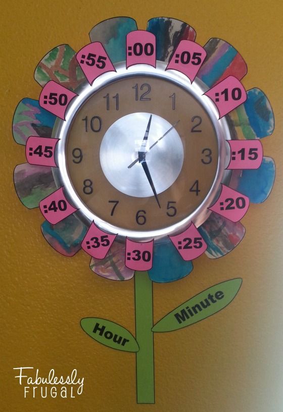 Diy Flower Clock Clocks Crafts Craft - Wall Clock Art And Craft Diy Flower Clock Clocks Crafts Craft - Wall Clock Art And Craft