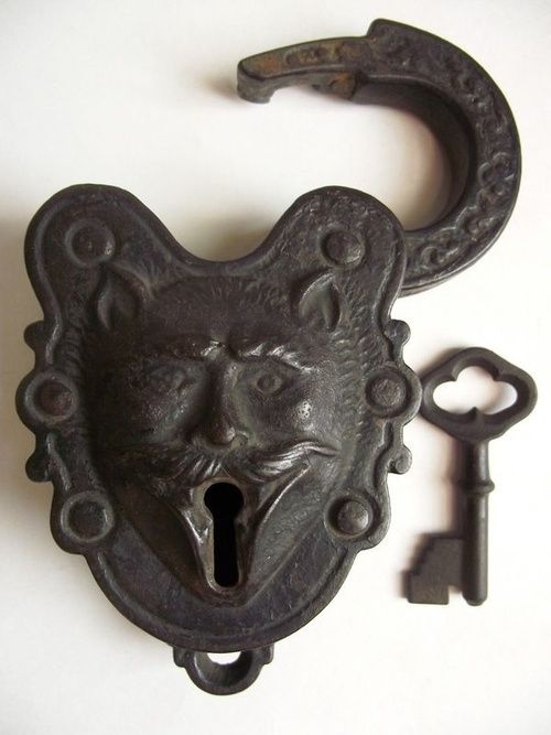 Antique padlock