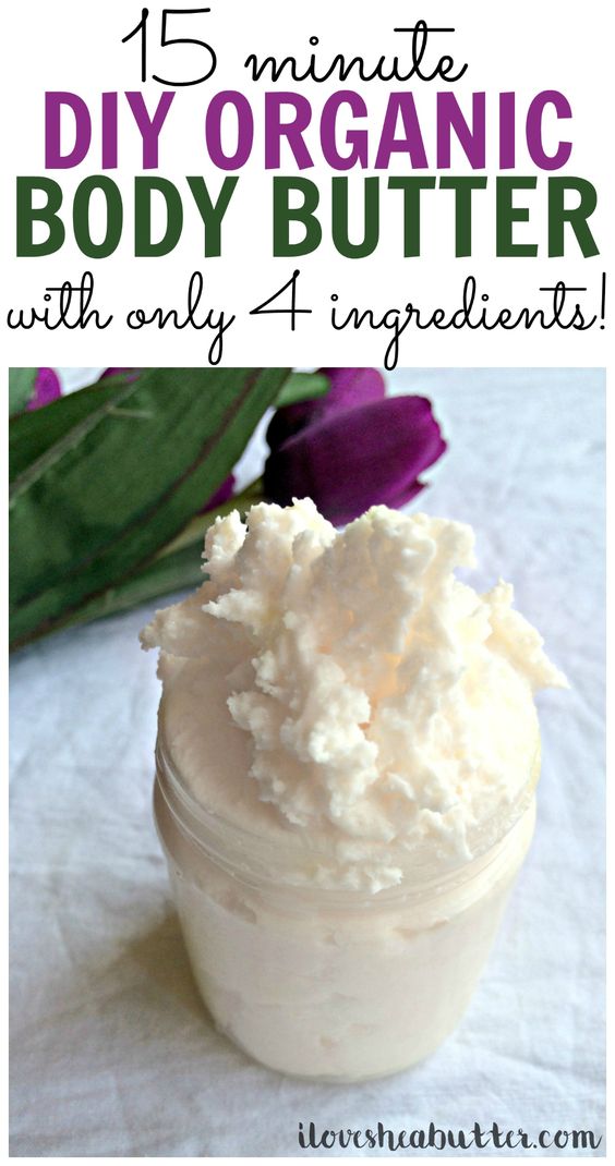 DIY Organic Body Butter for Healthy Skin - beautymunsta - free natural beauty hacks and more!