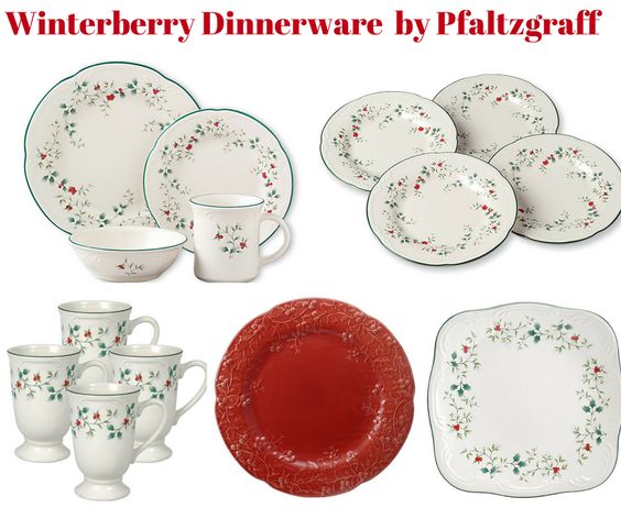 Winterberry Dinnerware by Pfaltzgraff