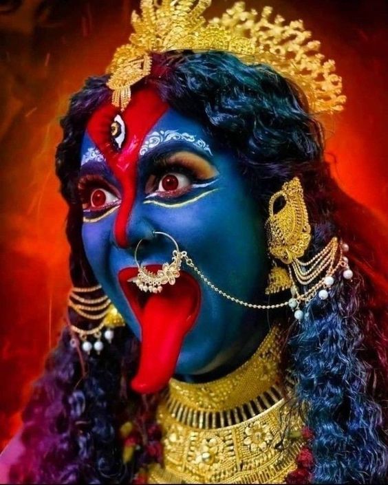 Angry maa kali