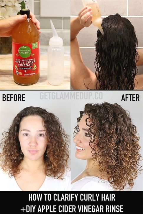 Video Clarifying Curly Hair How To Clarify Remove Buildup Acv Rinse Gena Marie In 2020 Curly Hair Treatment Curly Hair Diy Curly Hair Styles