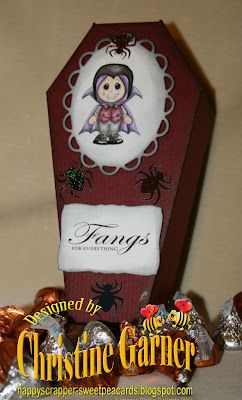 SVG coffin box cut file, halloween kiddles, ghoulish paper and sentiments from www.digitaldelightsbyloubyloo.com. See our tutorial at http://digitaldelightsbyloubylootutorials.blogspot.com/ by Christine Garner