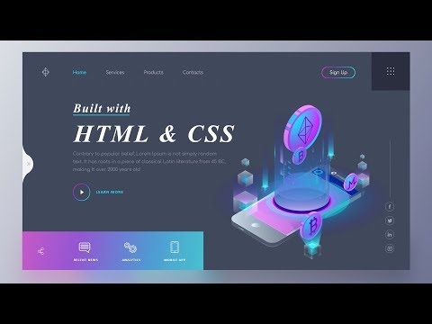 Responsive Our Service Section Design With Html Css And Bootstrap Website Design Tutorial Website Design Design Tutorials