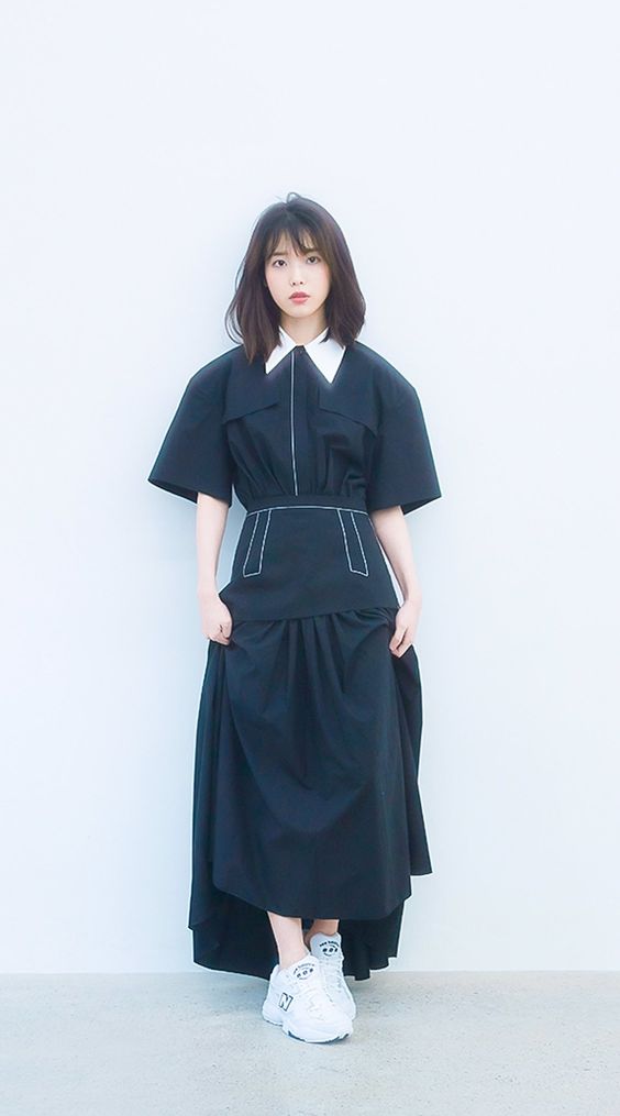 IU #Newbalance #Dazedkorea