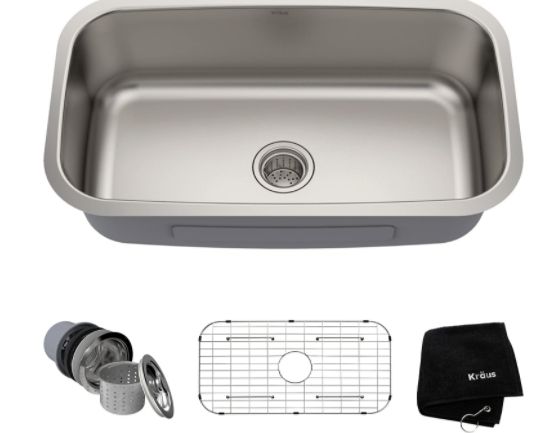 9 Best Kitchen Sinks 2021 Top Picks Review Ing Guide Stainless Steel Sink Single Bowl Undermount Stainless Steel Kitchen Sink, Stainless Steel Kitchen Review