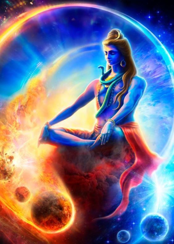 Lord Shiva DigitalArt Wallpaper for Mobile