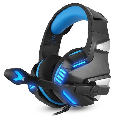 USB Gaming Headphone 7.1 Channel Headset with Mic Stereo Bass Earphone LED Light for PC Laptop