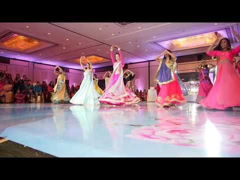Bridesmaid\'s Indian Dance at Sangeet | Nachde Ne Saare | #fromlovetoshahdi - YouTube