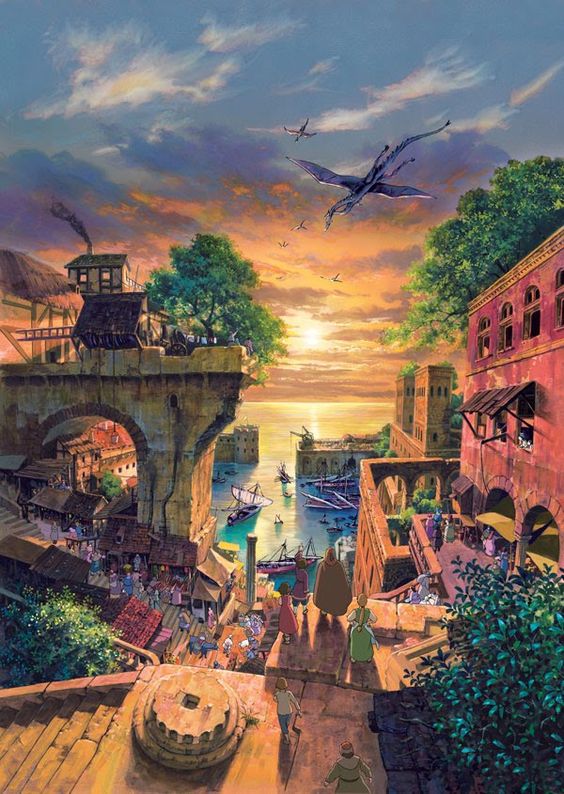 Colorare la vita: I racconti di Terramare - Gorล Miyazaki