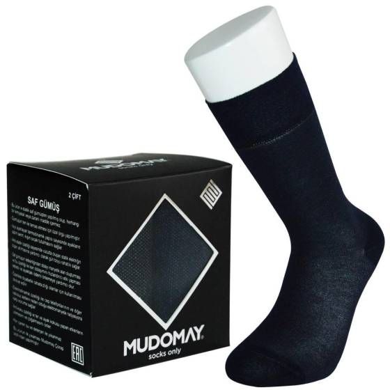 Mudomay Erkek Gumus Corap Corap Gumus Urunler