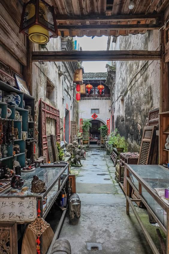 Xidi Ancient Village, Anhui, China - ARCHITECTURE ON THE ROAD