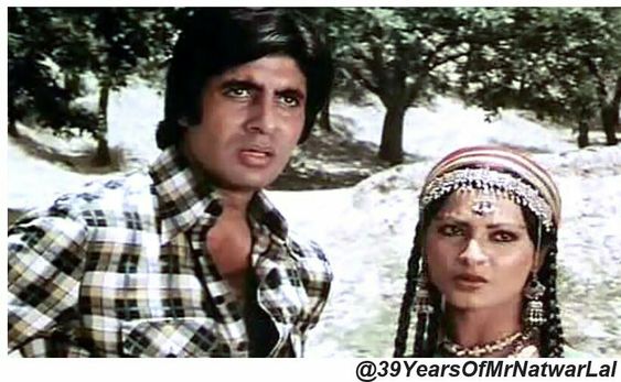 Amitabh ji with Rekha