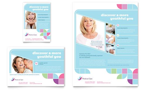 Medical Spa Flyer \ Ad Template Design StockLayouts My - hospital flyer template Medical Spa Flyer \ Ad Template Design StockLayouts My - hospital flyer template