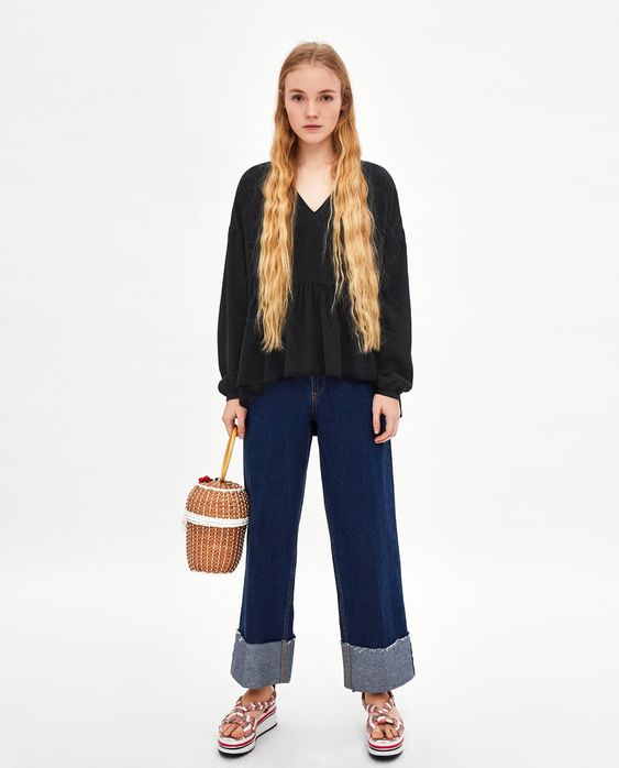 FRILL TOP-View All-SHIRTS | TOPS-WOMAN | ZARA United Kingdom