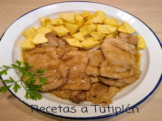 Muslos De Pollo Deshuesados A La Miel Contramuslos De Pollo Recetas De Comida Pollo Deshuesado