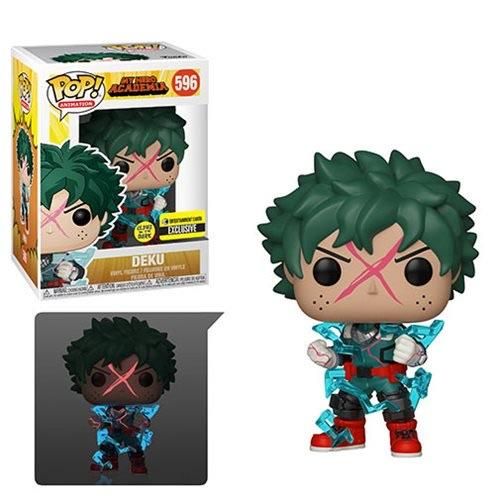 Animation Endeavor and Deku Onesie Vinyl Figurine Funko My Hero Academia Box gamestop Exclusive POP